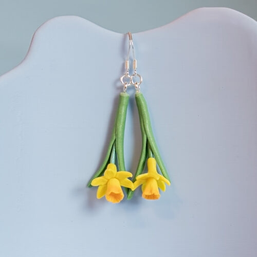 Påsklilja - Örhängen