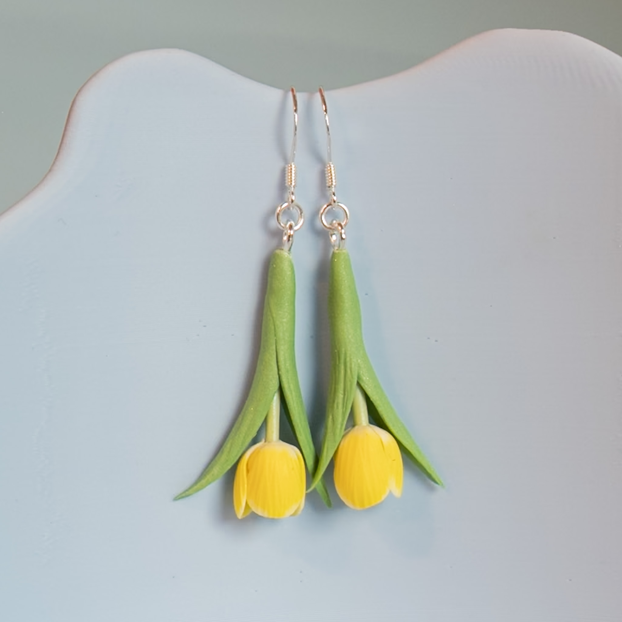 Tulpan örhängen - Gul - Bild 3