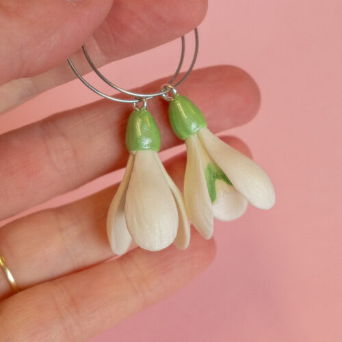 Snödroppe örhängen