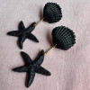 Black starfish - Earrings - Bild 5